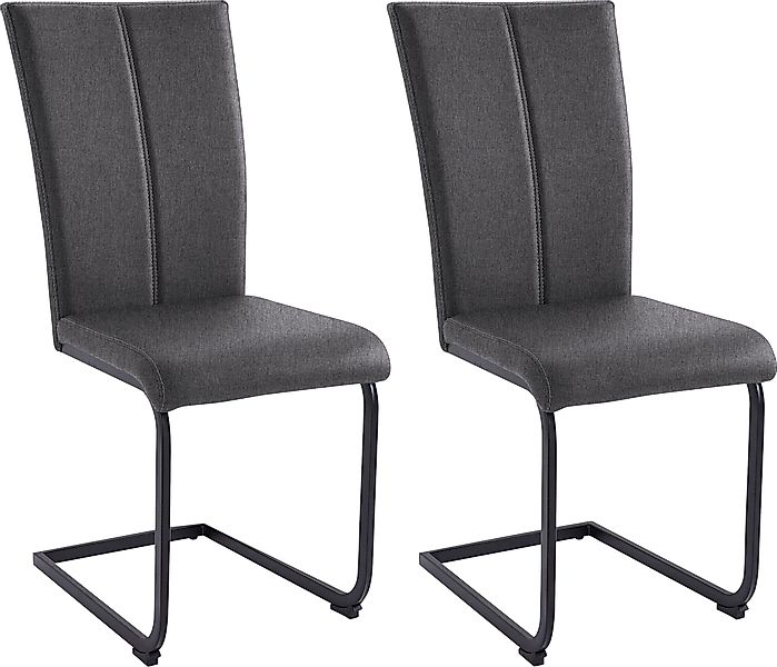 Home affaire Freischwinger "Nils" (Set) 2 Stk.Stuhl belastbar bis 120 Kg, G günstig online kaufen