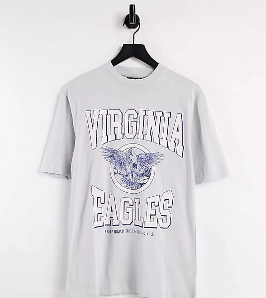 Reclaimed Vintage – Inspired – Lockeres T-Shirt aus Bio-Baumwolle mit „Eagl günstig online kaufen