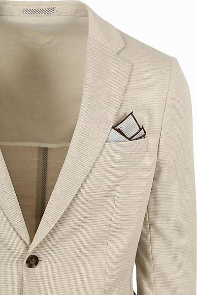 Suitable Blazer Face Druck Beige - Größe 46 günstig online kaufen