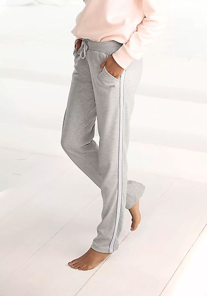 Bench. Loungewear Homewearhose, mit Metallic-Streifen, Loungewear, Loungean günstig online kaufen