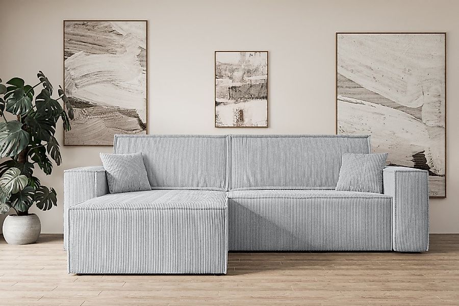 ALTDECOR Ecksofa CELTIC-XL, Couch mit Schlaffunktion, günstig online kaufen