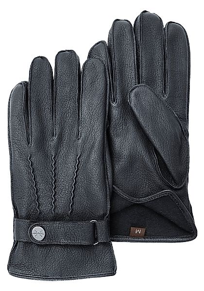 PEARLWOOD Lederhandschuhe Planar Verstellbarer Lederriegel günstig online kaufen