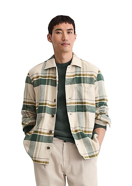 Marc O'Polo Kurzjacke aus weichem Bio-Baumwoll-Flanell günstig online kaufen