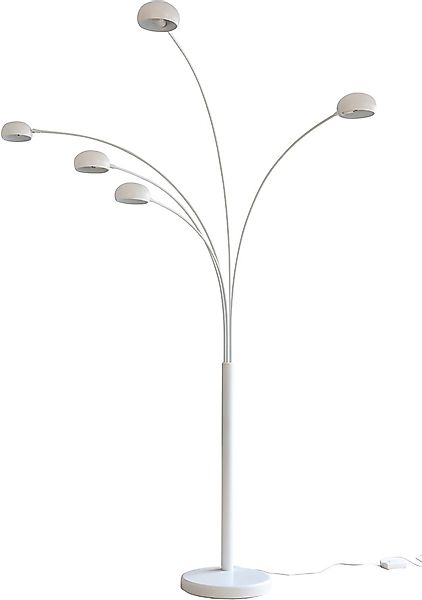 SalesFever Stehlampe »Flemming«, 5 flammig, Leuchtmittel E14   ohne Leuchtm günstig online kaufen