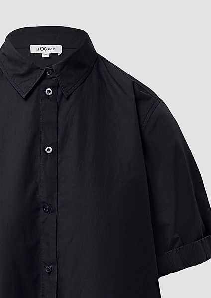 s.Oliver Minikleid Oversized Blusenkleid mit Smok-Detail günstig online kaufen
