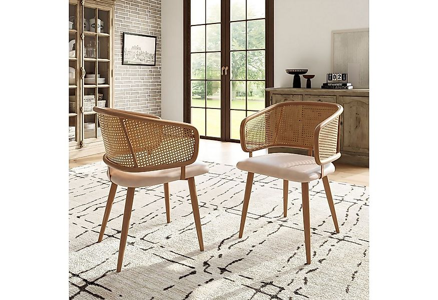 Flieks Esszimmerstuhl (Set, Eisengestell, 2 St), 2er Set Polsterstühle mit günstig online kaufen