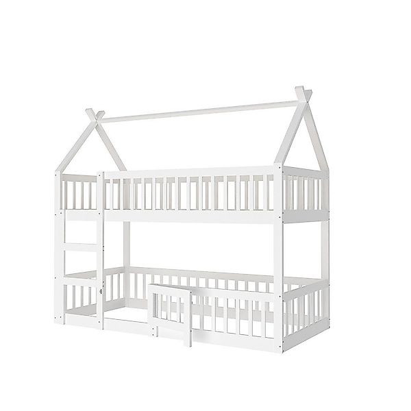 Sweiko Etagenbett Kinder-Familienbett mit Treppe, (Loft günstig online kaufen