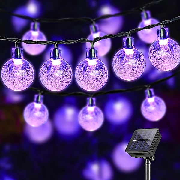 LQWELL LED Solarleuchte LED Solar Lichterkette günstig online kaufen