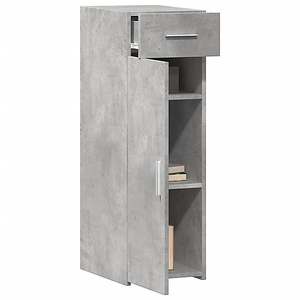 vidaXL Sideboard Sideboard Betongrau 30x42,5x93 cm günstig online kaufen