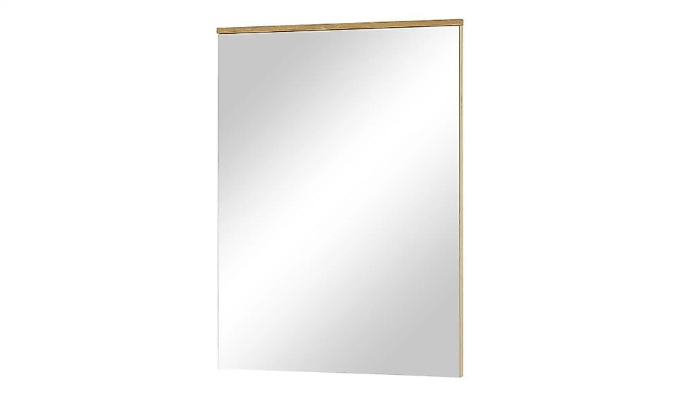 Wohnwert Spiegel 58 x 73 cm Valeo ¦ holzfarben ¦ Glas,Aluminium,Holzwerksto günstig online kaufen