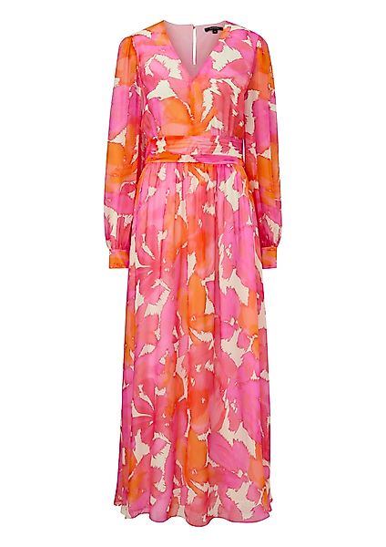 Comma Maxikleid Maxikleid aus Chiffon günstig online kaufen