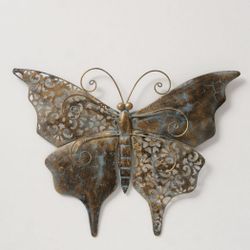 Deko-Impression Wanddekoobjekt Wandobjekt Schmetterling Wanddekoration Eise günstig online kaufen
