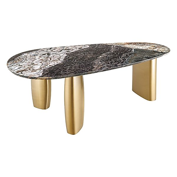 riess-ambiente Esstisch ORGANIC 200cm Marmor weiß, günstig online kaufen