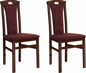 Home affaire 4-Fußstuhl "Kasia" (Set) 2 Stk. Struktur günstig online kaufen