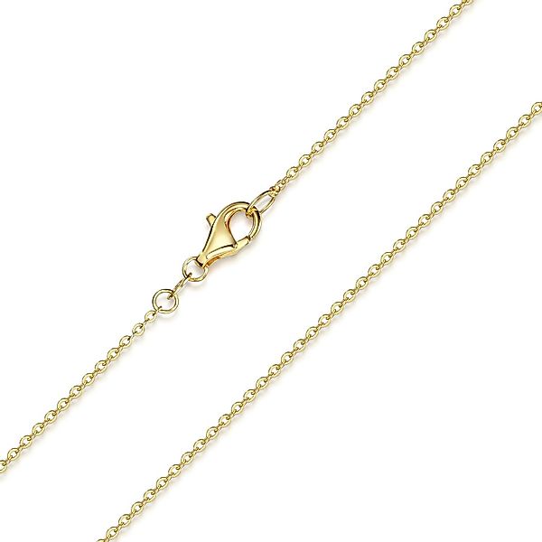 Materia Gliederkette Damen Gold Ankerkette Fein günstig online kaufen