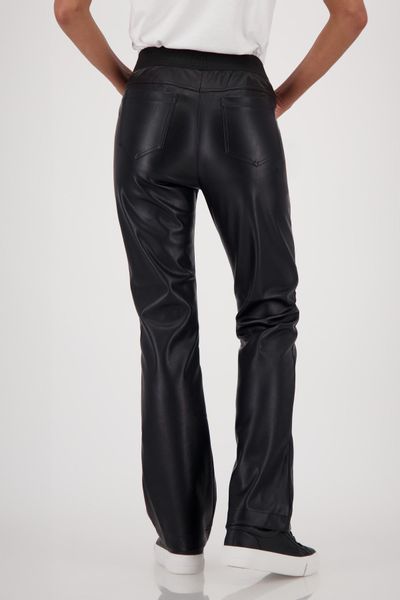 Monari Lederimitathose "Hose Lederimitat Schlupf" mit elastischem Bund günstig online kaufen