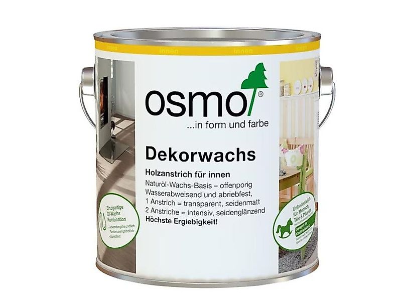 Osmo Osmo Dekorwachs weiß matt 375 ml Holzpflegeöl günstig online kaufen