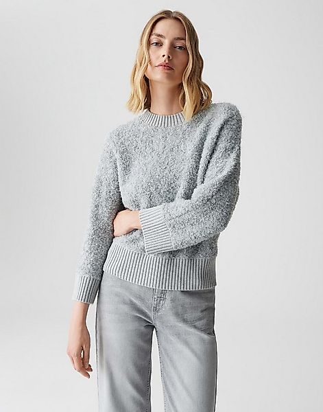 OPUS Strickpullover PENNAN Regular Fit in Bouclé Optik lockere Passform, fl günstig online kaufen