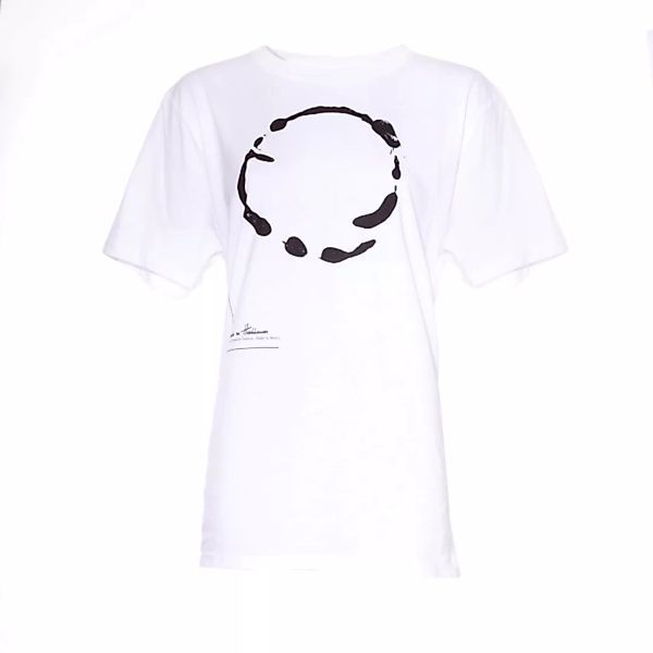 Bedrucktes Unisex T-shirt Aus Bio-baumwolle günstig online kaufen