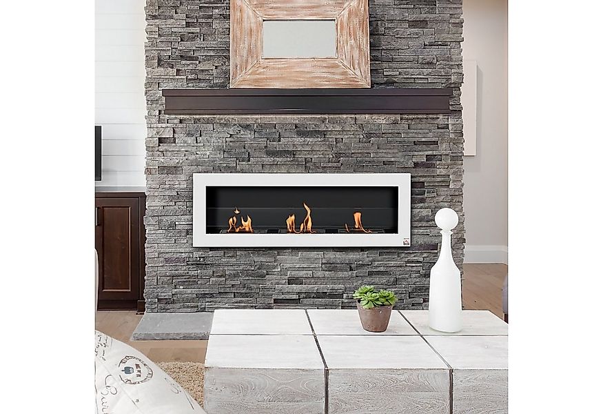 HOMCOM Echtfeuer-Dekokamin Alkohol-Kamin, Ethanol-Kamin Bio-Ethanol-Brenner günstig online kaufen