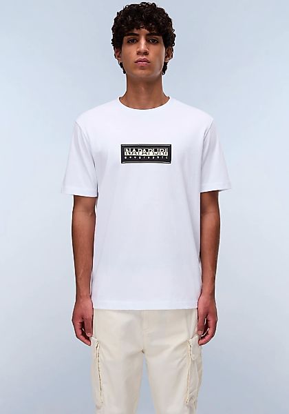 Napapijri T-Shirt "S-BOX LOGO", mit Silikonprint günstig online kaufen
