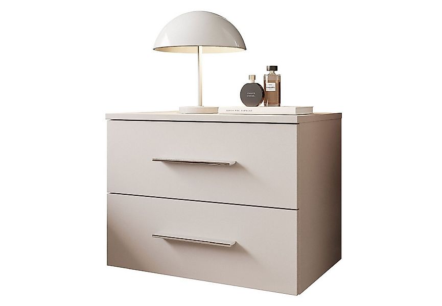 Lookway Nachttisch LINA 2S Kaschmir Hängender Nachttisch mit LED-Beleuchtun günstig online kaufen