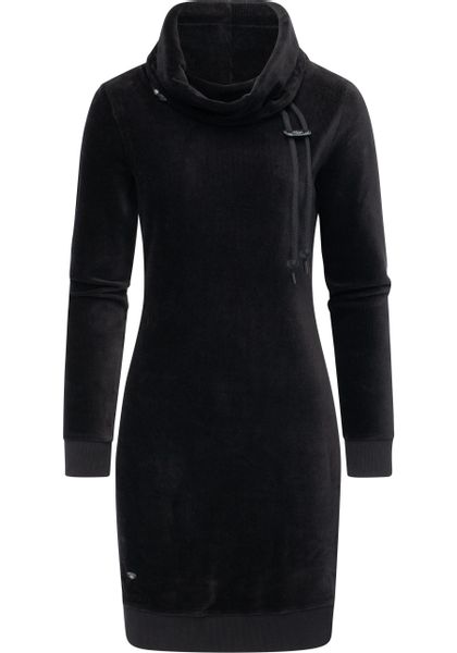 Ragwear Sweatkleid Chloe Velvet stylisches Langarmkleid günstig online kaufen