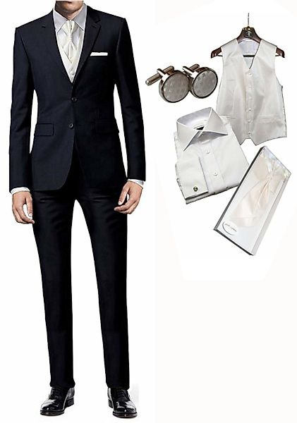 Freiherr von Falkenhausen Anzug Hochzeitsanzug 7tlg. günstig online kaufen