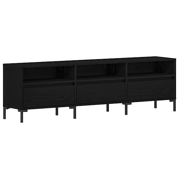 vidaXL TV-Schrank Schwarze Eiche 150 x 30 x 44,5 cm Holzwerkstoff 862878 günstig online kaufen