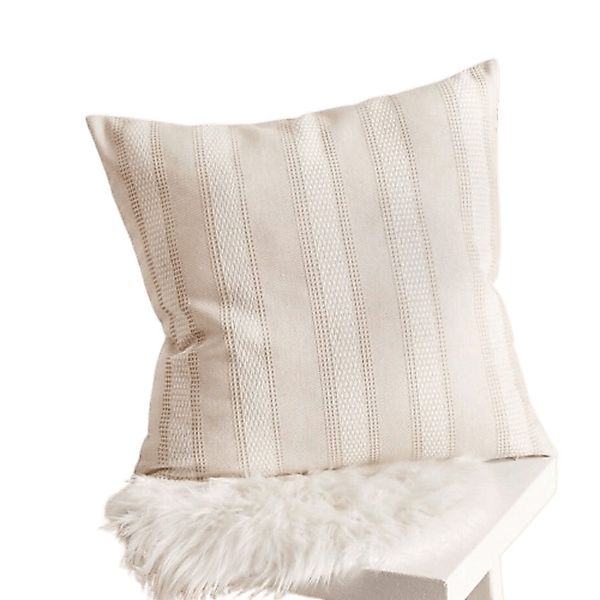 Home-trends24.de Kissenhülle Kissenhülle Beige Weiß Natur günstig online kaufen