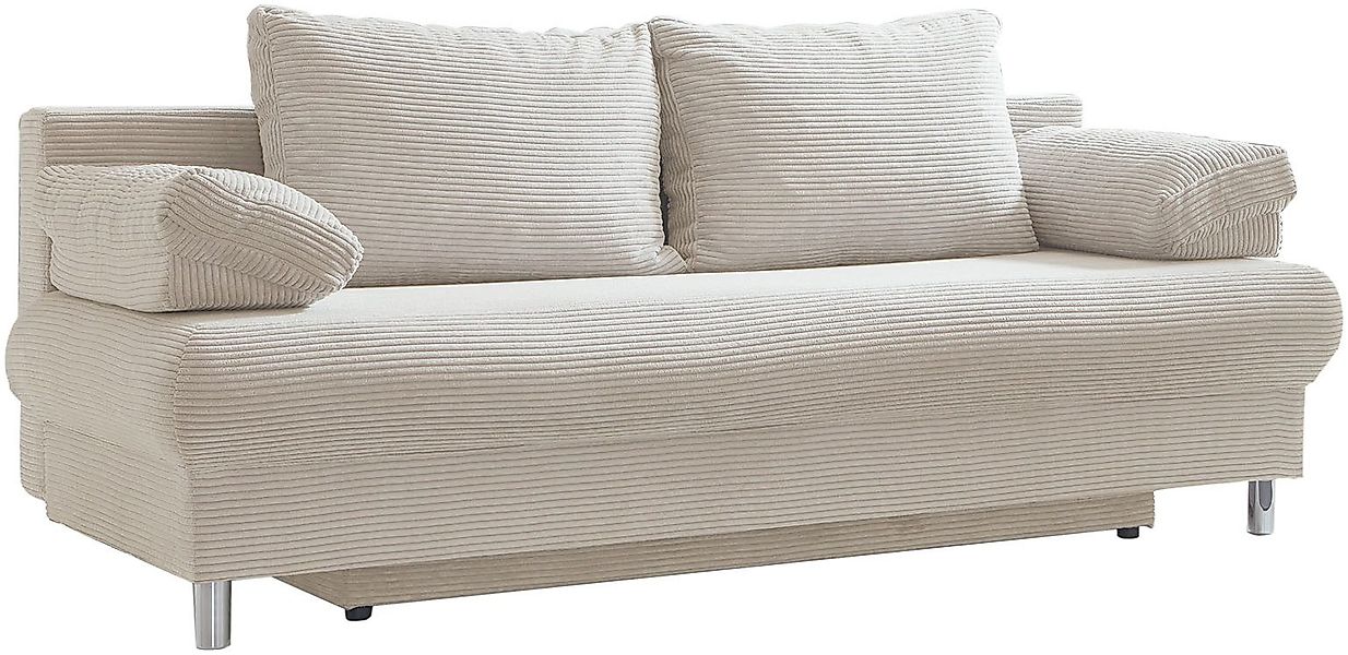 INOSIGN Schlafsofa Como, 2-Sitzer, Federkern, Breite günstig online kaufen