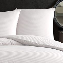 Nordqueen Bettwäsche Nordqueen Satin Gestreift Bettwäsche, günstig online kaufen