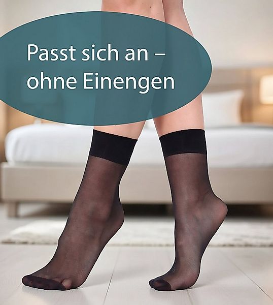 BANANALU Feinsöckchen Feinsocken Nylon Socken feinstrumpfsöckchen Großpacku günstig online kaufen