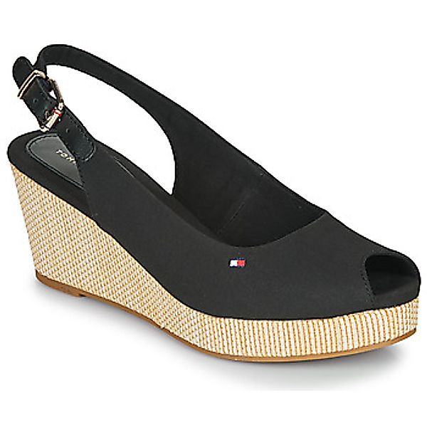Tommy Hilfiger  Sandalen ICONIC ELBA SLING BACK WEDGE günstig online kaufen