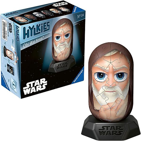 Ravensburger 3D-Puzzle Star Wars Hylkies Sammelfigur #04 Obi-Wan Kenobi, 54 günstig online kaufen