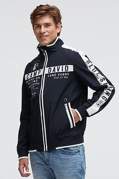 CAMP DAVID Outdoorjacke mit Stehkragen & Reißverschlusstaschen günstig online kaufen