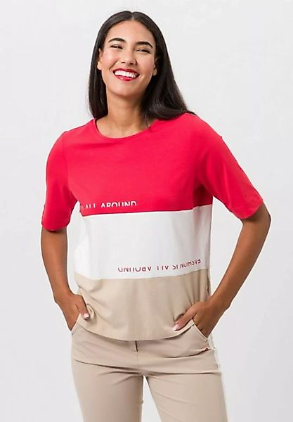 TUZZI Kurzarmshirt aus weichem Stretchjersey günstig online kaufen