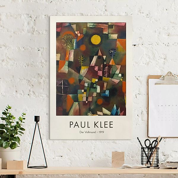 Leinwandbild Paul Klee - Der Vollmond - Museumsedition günstig online kaufen