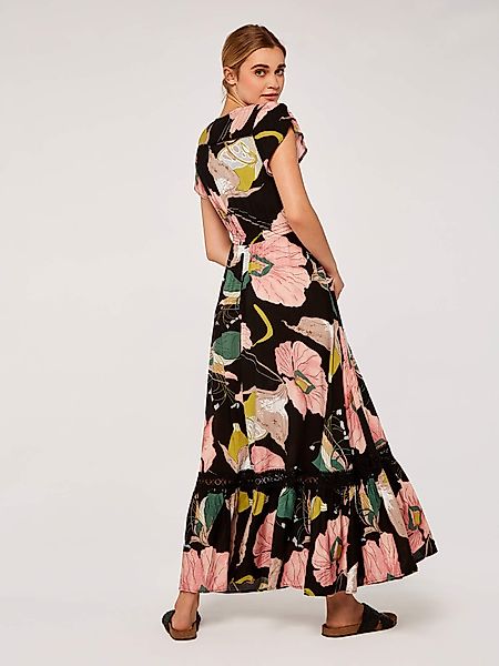 Apricot Maxikleid Maxikleid, mit bestickter Bordüre günstig online kaufen