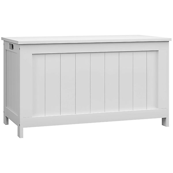 HOMCOM Aufbewahrungsbox mit Griff Weiß  81 x 40 x 46 cm günstig online kaufen
