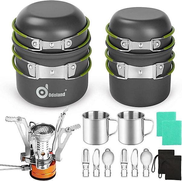 LuxusKollektion Campingstuhl Camping Geschirr Set 16-teilig günstig online kaufen