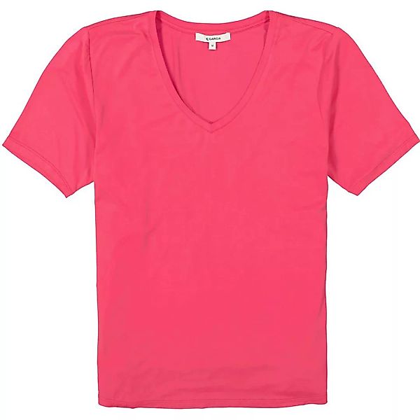Garcia Kurzärmeliges T-shirt XS Hot Pink günstig online kaufen