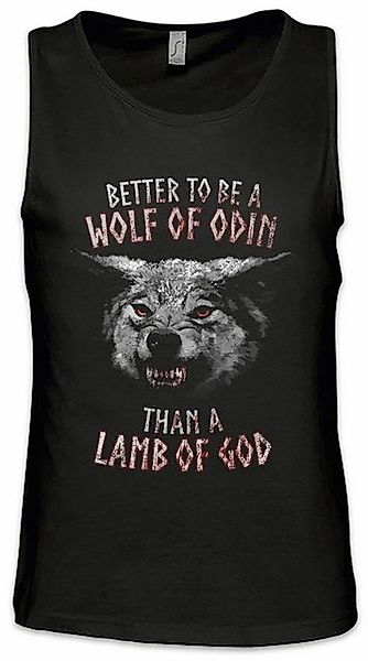 Urban Backwoods Tanktop Wolf Of Odhin Ärmelloses T-Shirt Odin Wölfe Geri Fr günstig online kaufen