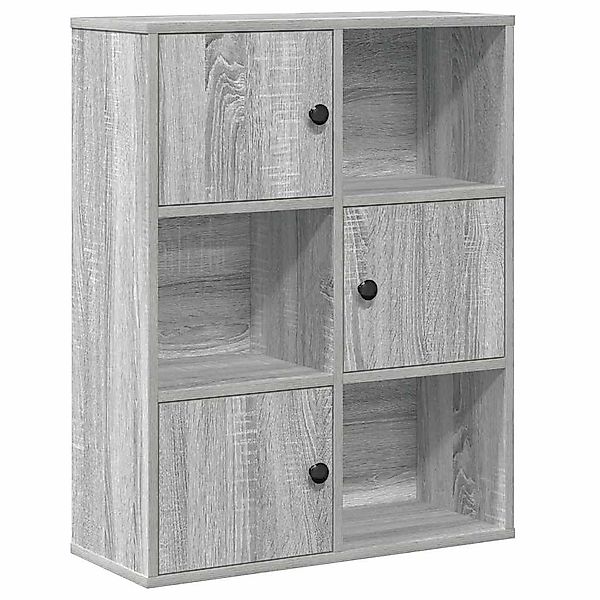 vidaXL Bücherregal Bücherregal Grau Sonoma 60x24x76,5 günstig online kaufen