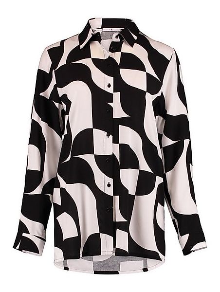 HaILY’S Blusenshirt Langarm All-Over-Print Hemdkragen LS V BL Ni44na günstig online kaufen