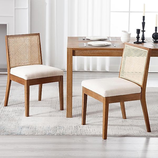 WAHSON OFFICE CHAIRS Esszimmerstuhl Vintage Rattan günstig online kaufen