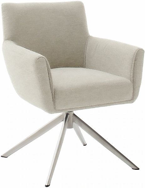 MCA furniture 4-Fußstuhl »WILSON Esszimmerstuhl, Armlehnstuhl, Polsterstuhl günstig online kaufen