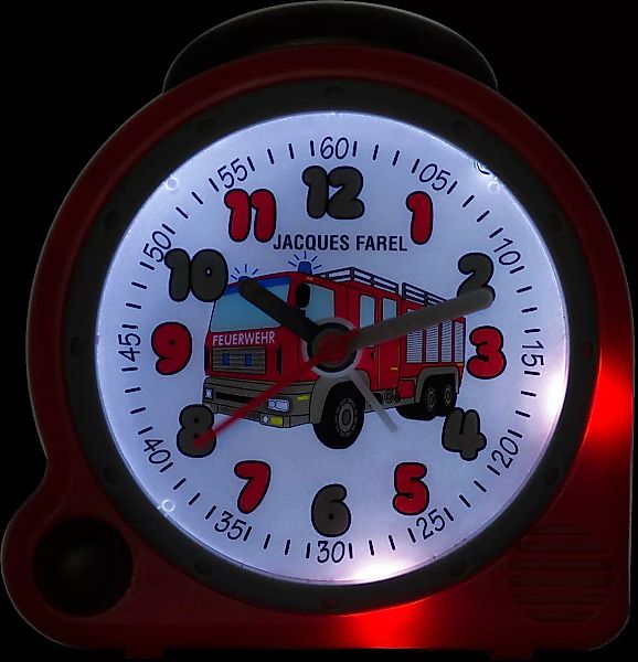 Jacques Farel Kinderwecker »Happy Sound, Feuerwehrauto, AVC 02FIRE« günstig online kaufen