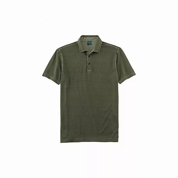 OLYMP Poloshirt olive passform textil (1-tlg) günstig online kaufen