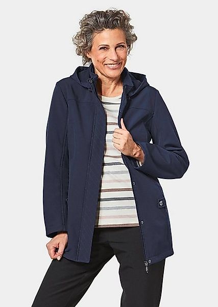 GOLDNER Funktionsjacke Wasserabweisende Softshelljacke mit Kapuze günstig online kaufen